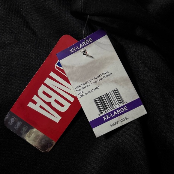 Miami Heat Hoodie Pullover Sweater Men’s XXL - Picture 4 of 6